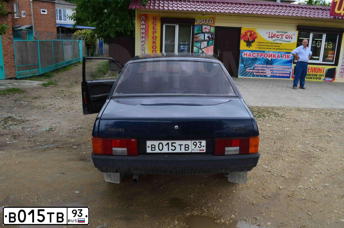 Фото автомобиля ВАЗ 21099, 1996 — госномер Н328СА126. Цвет: Серо-Синий