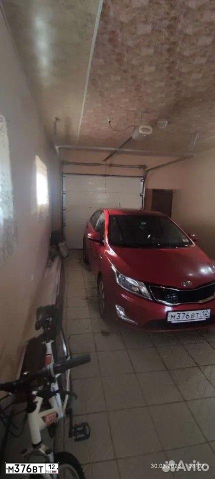 Фото автомобиля KIA RIO, 2013 — госномер М376ВТ12. Цвет: Красный