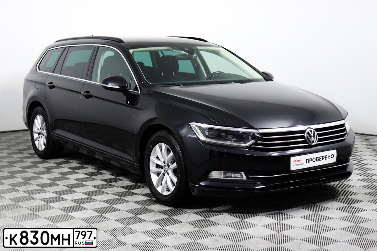 Фото автомобиля VOLKSWAGEN PASSAT, 2019 — госномер Е609КХ774