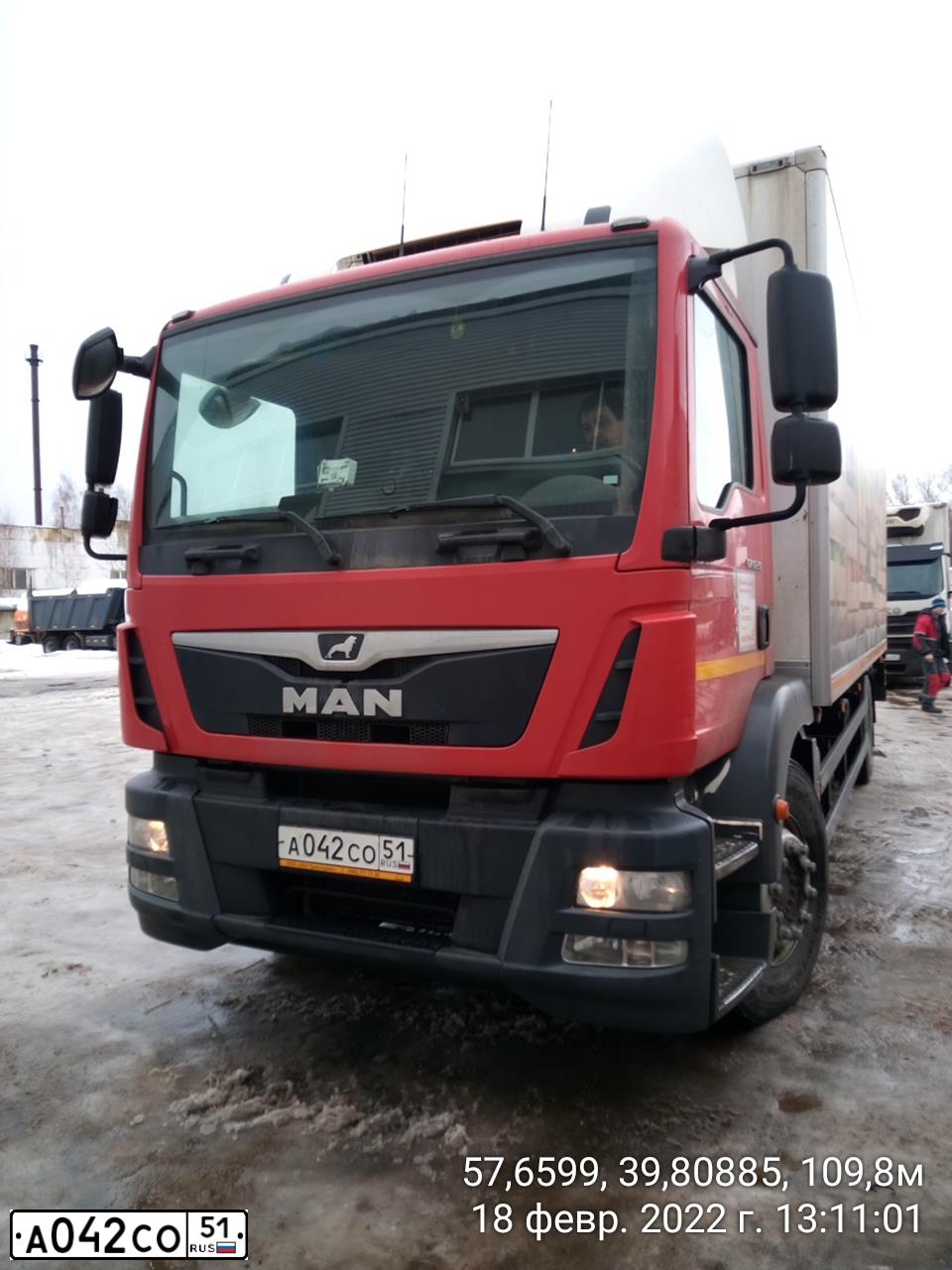 Фото автомобиля АФ 474462, 2021 — госномер К951ОТ761. Цвет: Красный