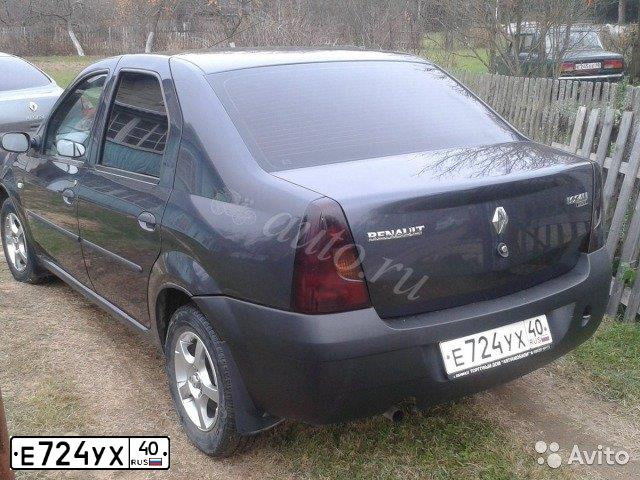 Фото автомобиля RENAULT LOGAN, 2008 — госномер О230ТЕ32