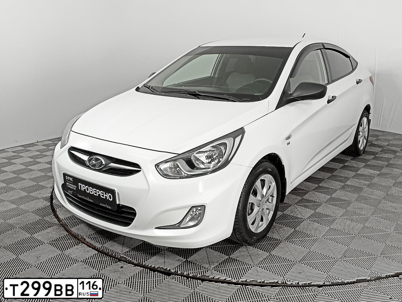 Фото автомобиля HYUNDAI SOLARIS, 2013 — госномер Т299ВВ116