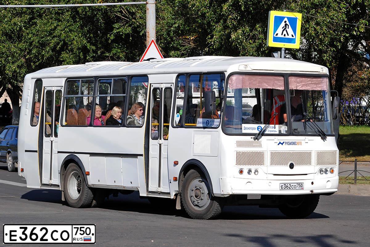 Фото автомобиля PAZ Z 4234, 2018 — госномер М244МВ67. Цвет: Белый