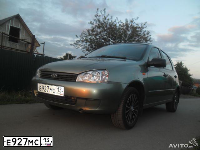Фото автомобиля LADA 1119 KALINA, 2010 — госномер М375МТ13. Цвет: СВЕТЛО-ЗЕЛЕНЫЙ