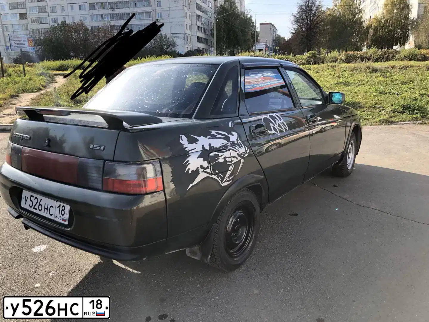 Фото автомобиля LADA 2110 LADA, 2003 — госномер Н022СЕ33. Цвет: ЗОЛОТ.ТЕМНО-ЗЕЛ.