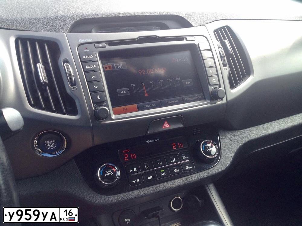 Фото автомобиля KIA SPORTAGE, 2012 — госномер Е080ВА11. Цвет: СЕРЫЙ