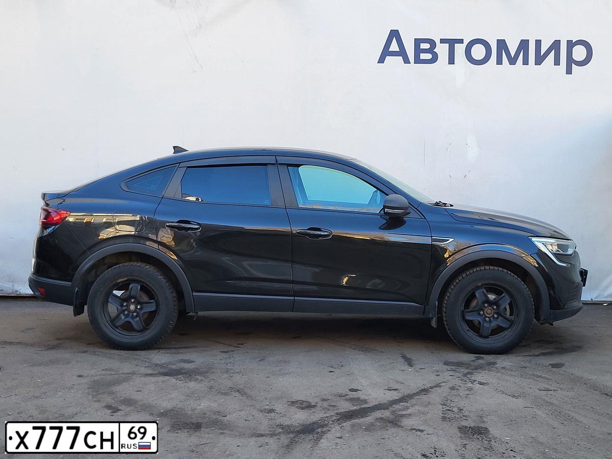 Фото автомобиля RENAULT ARKANA, 2019 — госномер Х313АУ977. Цвет: ЧЕРНЫЙ