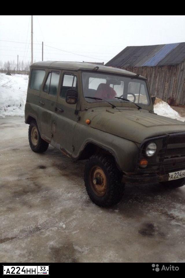 Фото автомобиля УАЗ 31514, 2001 — госномер А224НН33. Цвет: ЗАЩИТНЫЙ
