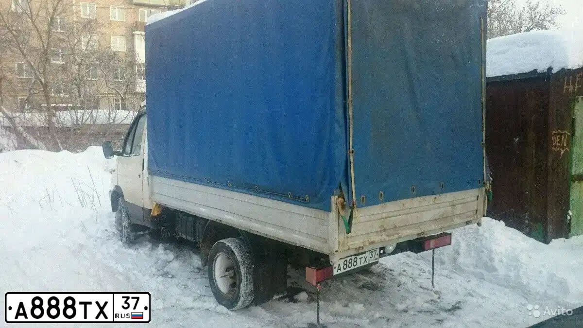 Фото автомобиля GAZ 3302 EL, 2000 — госномер А888ТХ37. Цвет: САФАРИ
