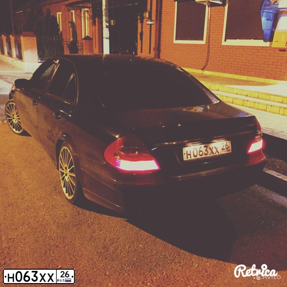 Фото автомобиля MERCEDES E-KLASSE, 2006 — госномер В954ЕС82. Цвет: ЧЕРНЫЙ