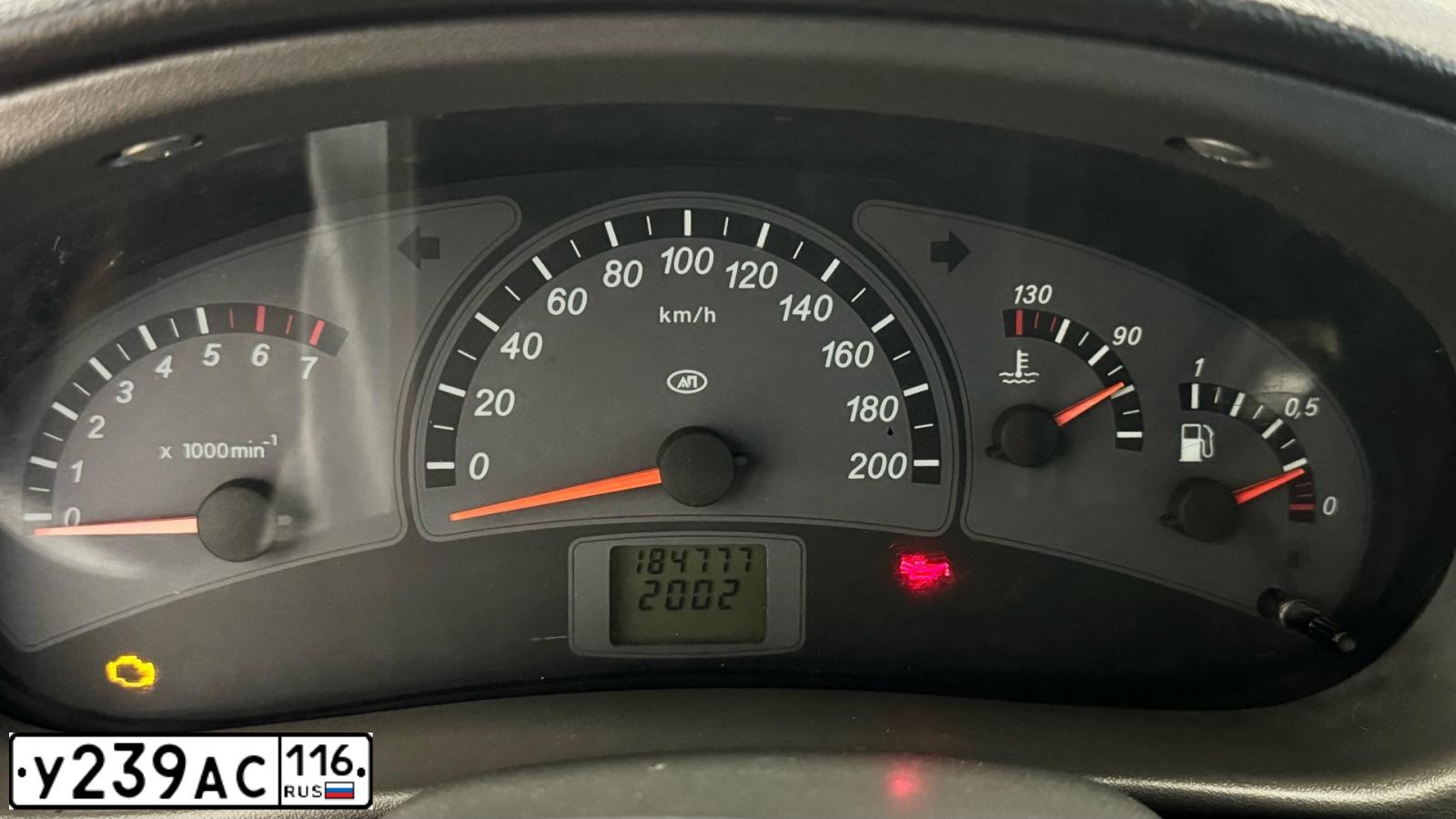 Фото автомобиля LADA 2112 LADA, 2007 — госномер У453РН43. Цвет: Сине-Черный