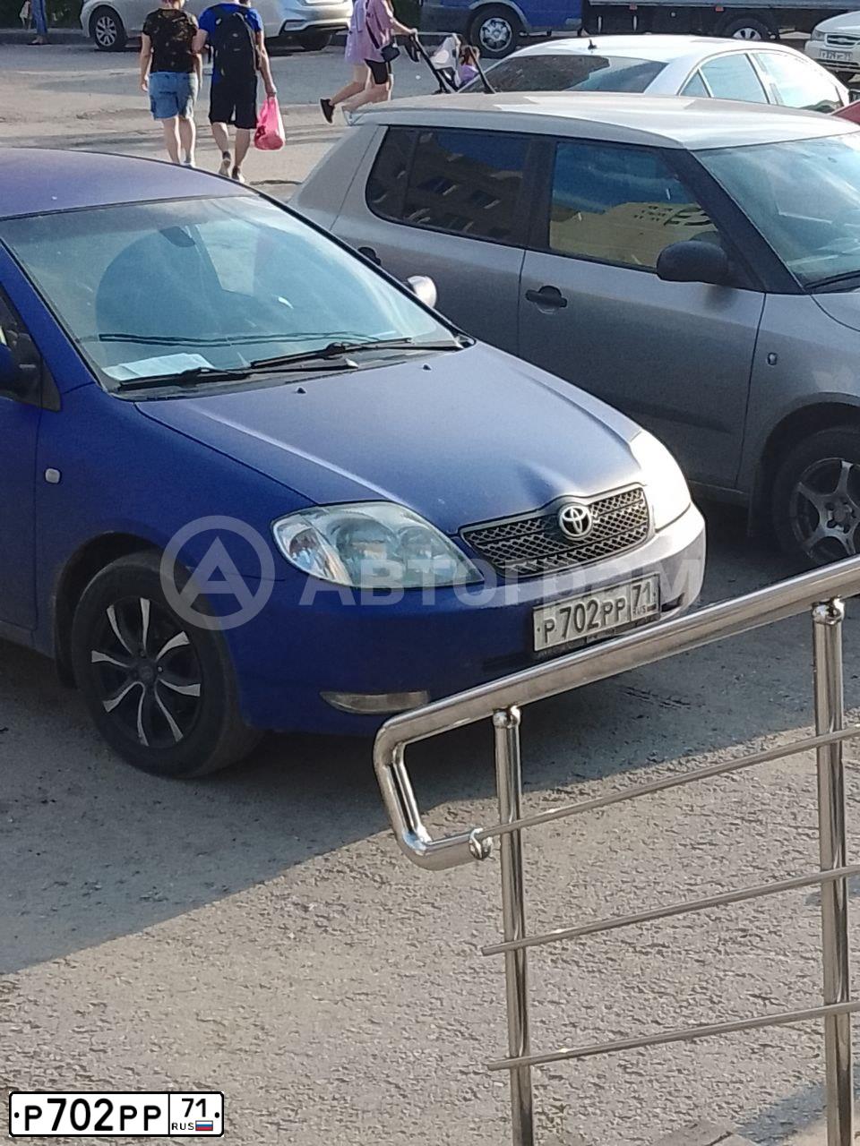 Фото автомобиля LADA 2170 PRIORA, 2011 — госномер Р702РР71. Цвет: СЕРО-СИНЕ-ЗЕЛЕНЫЙ