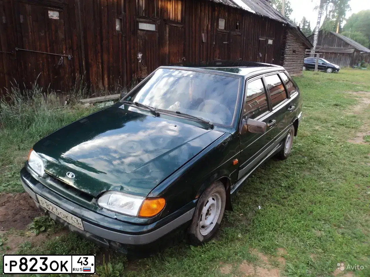 Фото автомобиля LADA 2114 SAMARA, 2004 — госномер А712МН150. Цвет: ЗЕЛЕНЫЙ ТЕМНЫЙ