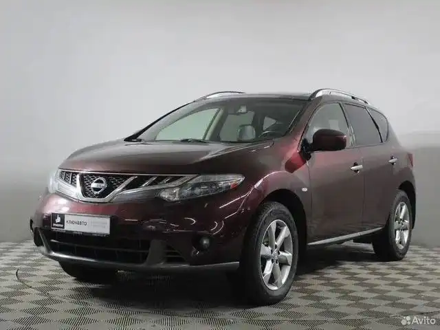 Фото автомобиля NISSAN MURANO, 2011 — госномер К888РХ178. Цвет: ТЕМНО-БОРДОВЫЙ