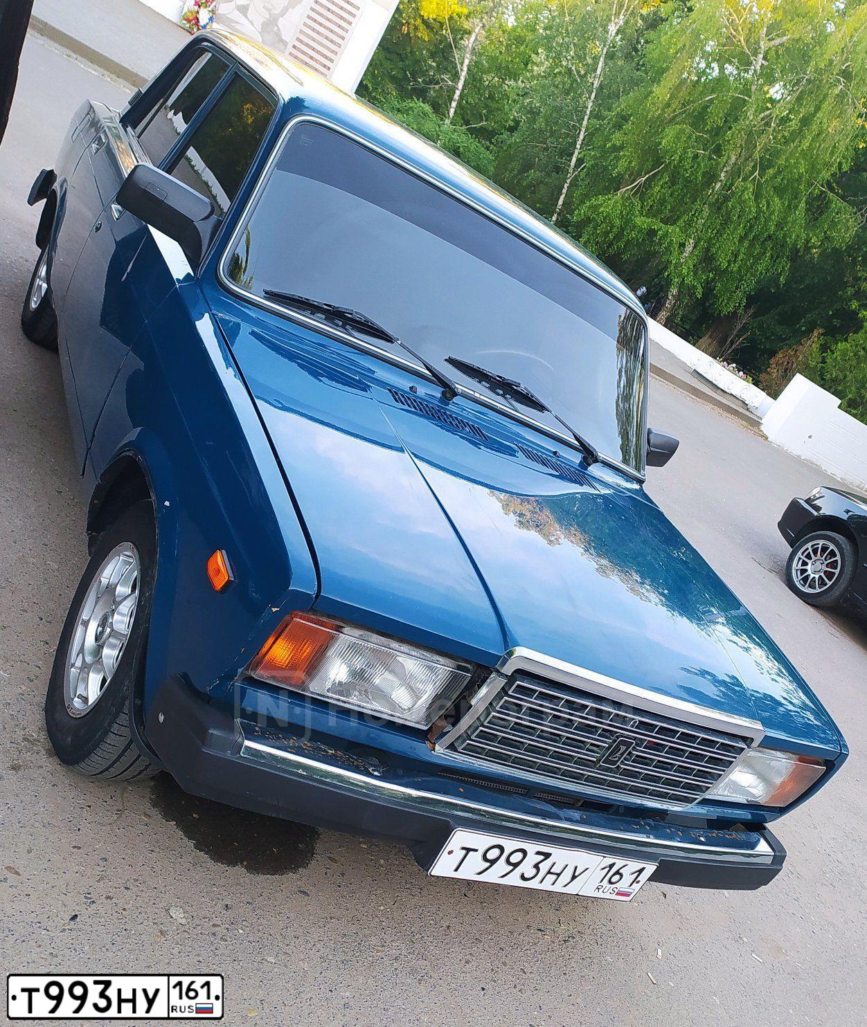 Фото автомобиля LADA 2107 LADA, 2008 — госномер У549МТ761. Цвет: СИНЕ-ЗЕЛЕНЫЙ