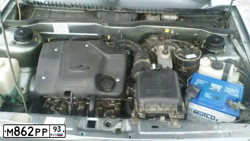 Фото автомобиля LADA 2114, 2008 — госномер А587НН193. Цвет: ЗЕЛЕНЫЙ