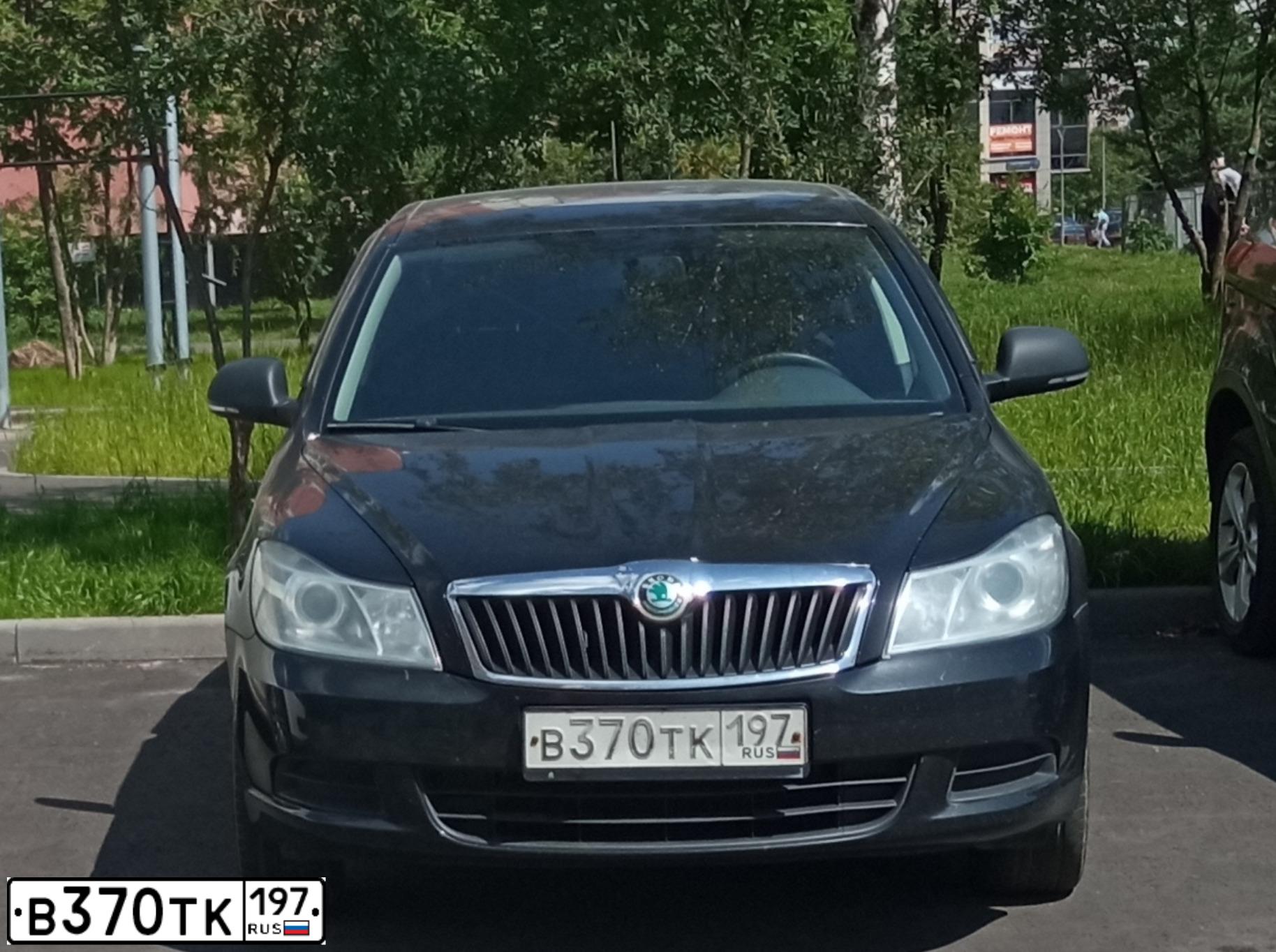 Фото автомобиля SKODA OCTAVIA, 2012 — госномер Р727МН82