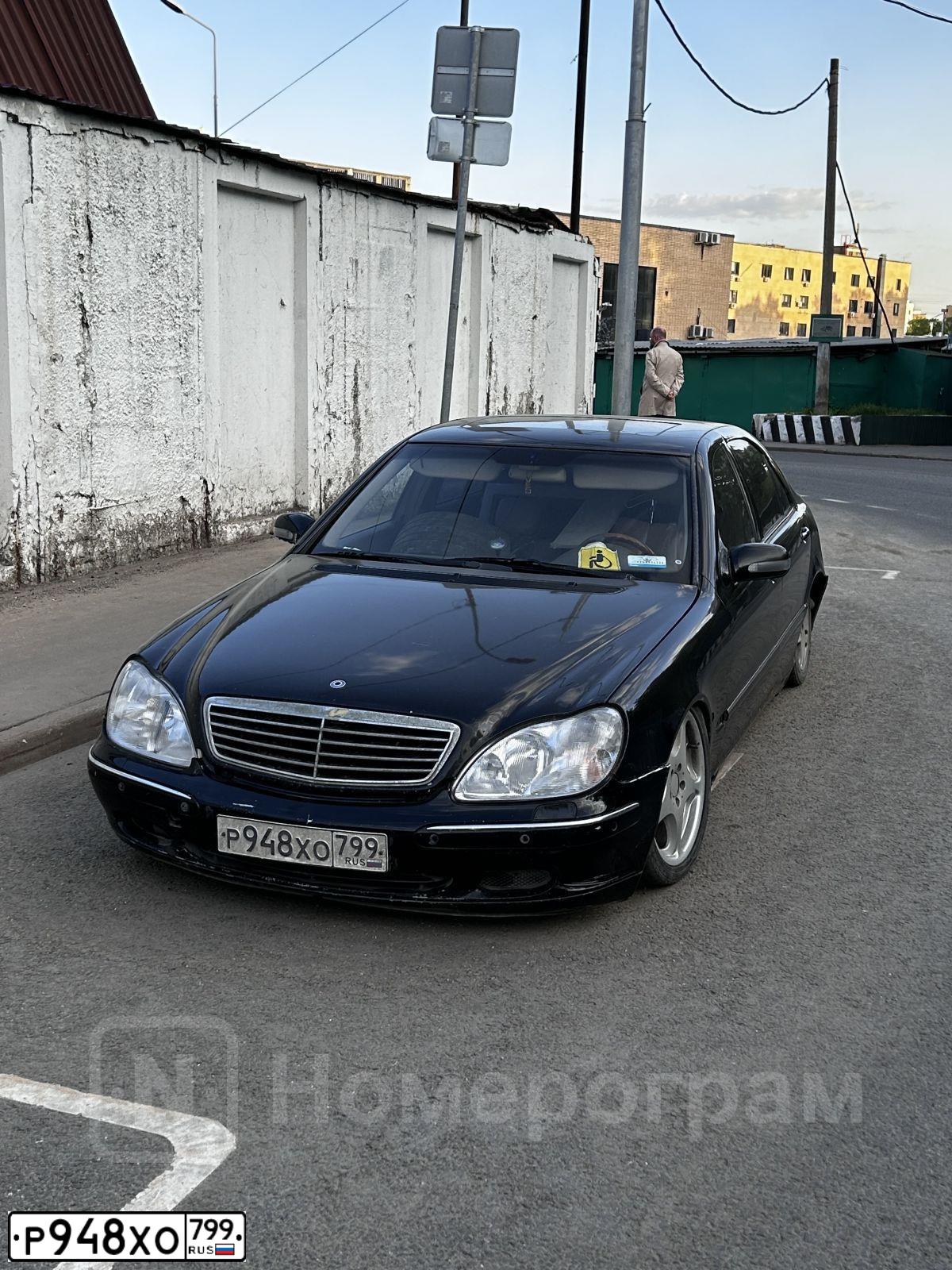 Фото автомобиля MERCEDES-BENZ S-CLASS, 1999 — госномер Т172ТС797