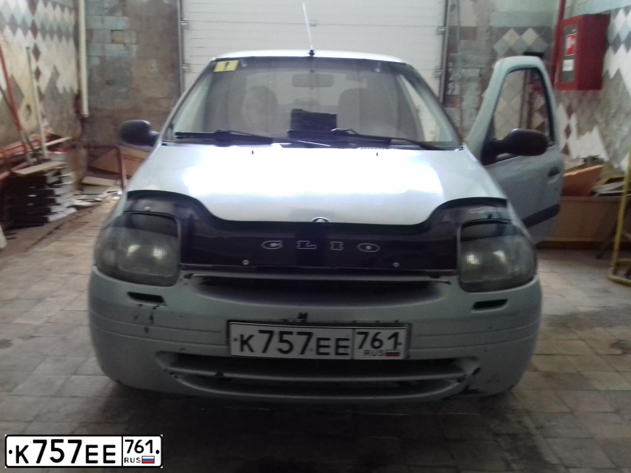 Фото автомобиля RENAULT CLIO, 2001 — госномер С398МК07