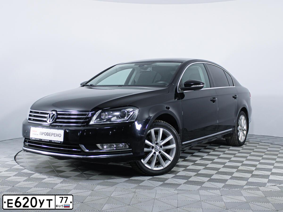 Фото автомобиля VOLKSWAGEN PASSAT, 2013 — госномер М075ХК35. Цвет: ЧЕРНЫЙ