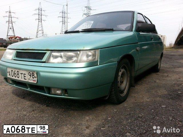 Фото автомобиля LADA 2112, 2002 — госномер А068ТА98. Цвет: СЕРЕБРИСТО СЕРО-ЗЕЛЕНЫЙ