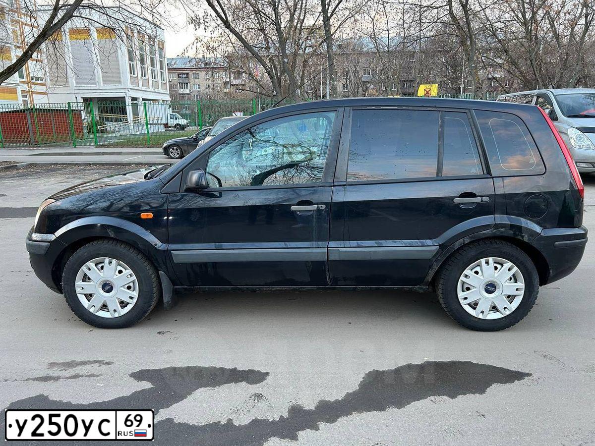 Фото автомобиля FORD FUSION, 2008 — госномер М919РХ69. Цвет: ЧЕРНЫЙ