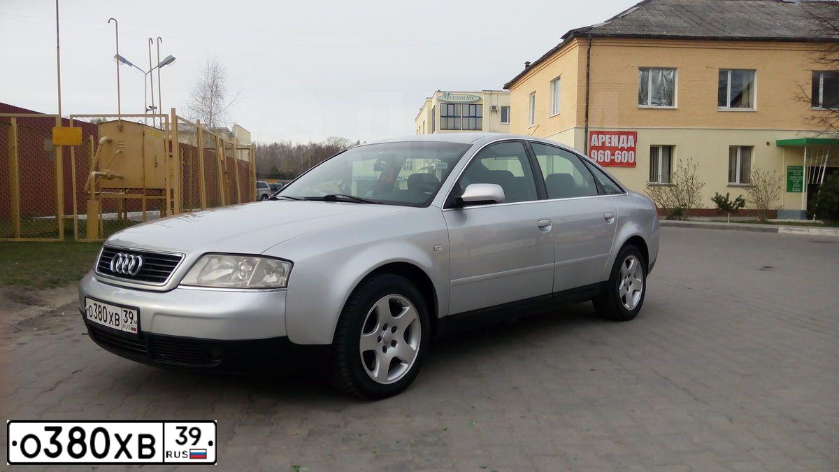 Фото автомобиля AUDI A6, 2001 — госномер С978ВУ39. Цвет: Серебристый