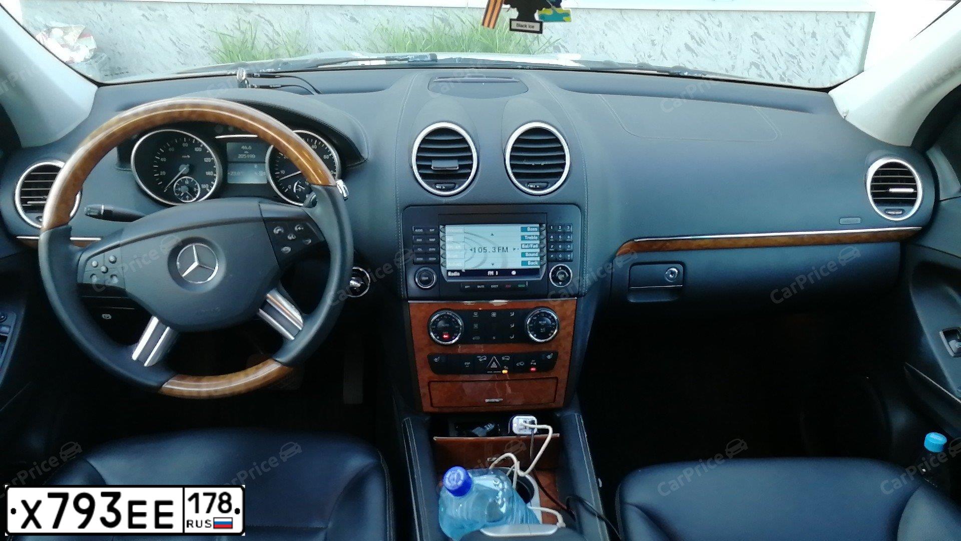 Фото автомобиля MERCEDES GL-KLASSE, 2006 — госномер Р905АР126. Цвет: ЧЕРНЫЙ