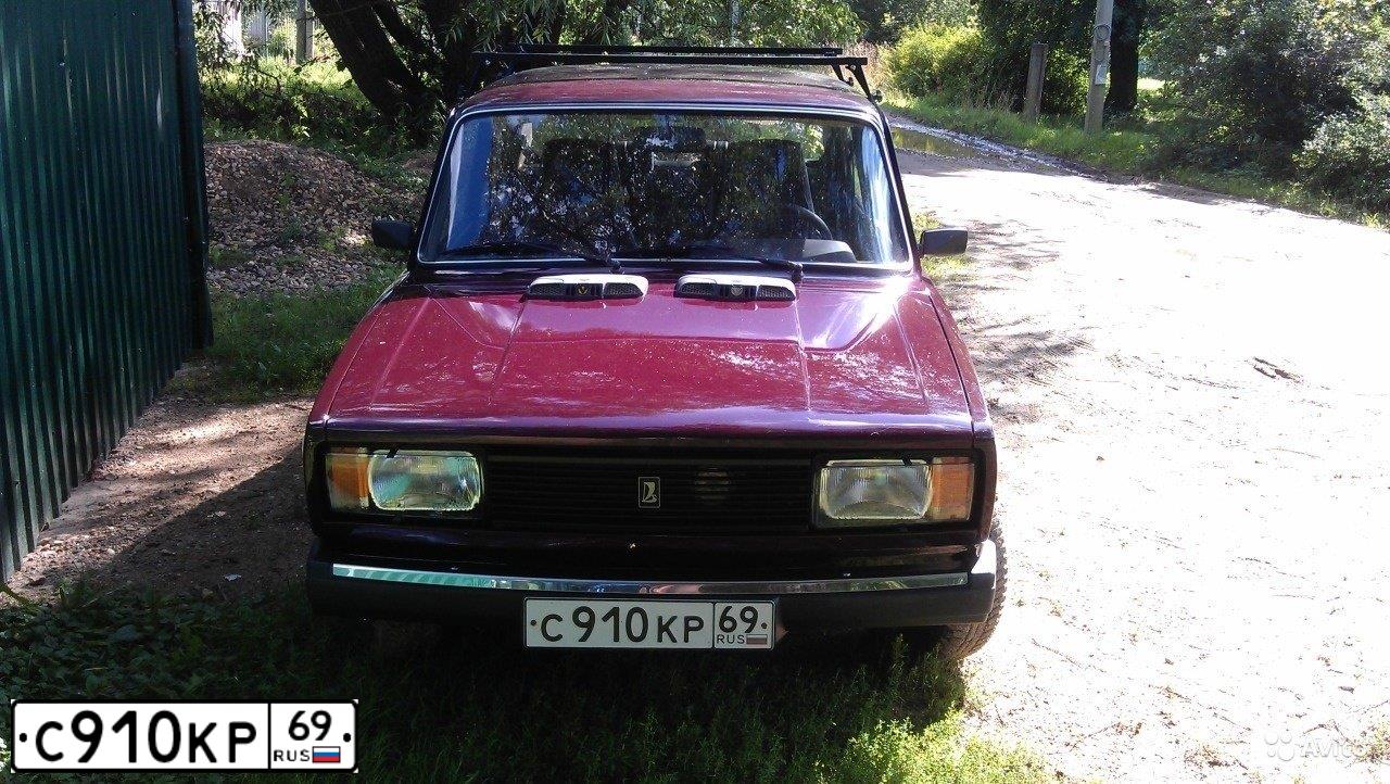 Фото автомобиля LADA 2105, 2006 — госномер С604СА69. Цвет: ТЕМНО-ВИШНЕВЫЙ