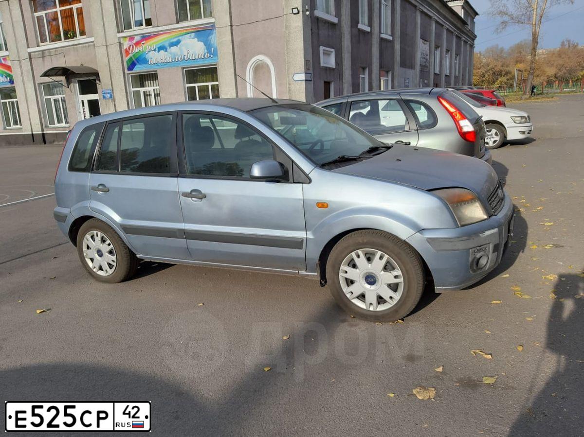 Фото автомобиля FORD FUSION, 2007 — госномер А870МВ142. Цвет: СВЕТЛО-СЕРО-ГОЛУБОЙ