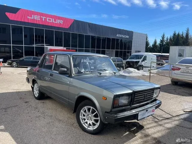 Фото автомобиля LADA 2107, 2011 — госномер С343ТС716. Цвет: средний серо-зеленый металлик