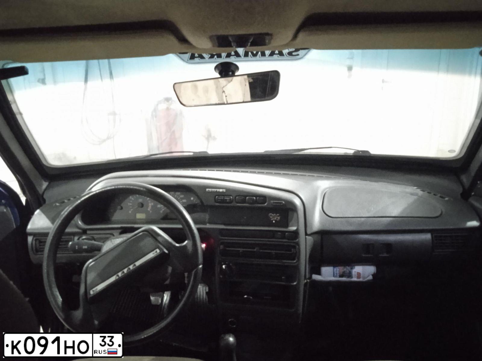 Фото автомобиля LADA 2115 SAMARA, 2004 — госномер К091НО33. Цвет: сине-зеленый