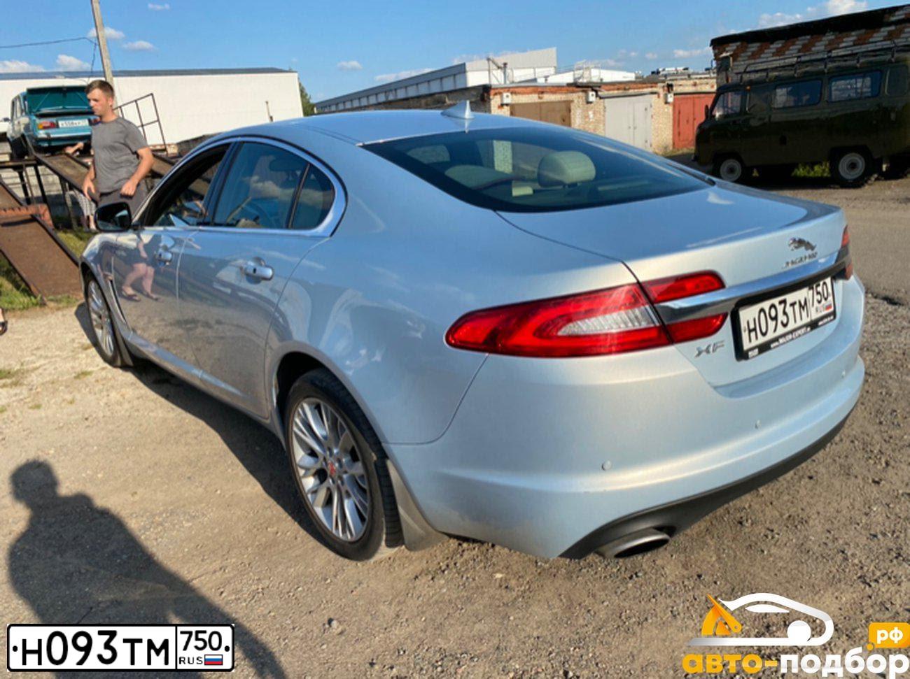 Фото автомобиля JAGUAR XF-SERIE, 2014 — госномер Н093ТМ750. Цвет: СВЕТЛО-СЕРЫЙ