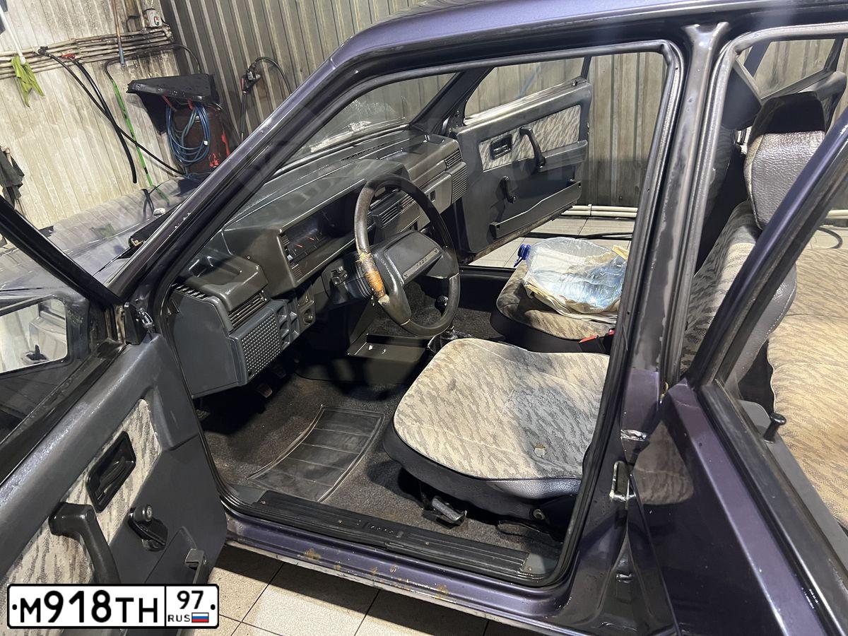 Фото автомобиля LADA 21099, 1999 — госномер О206УТ33. Цвет: ФИОЛЕТОВЫЙ