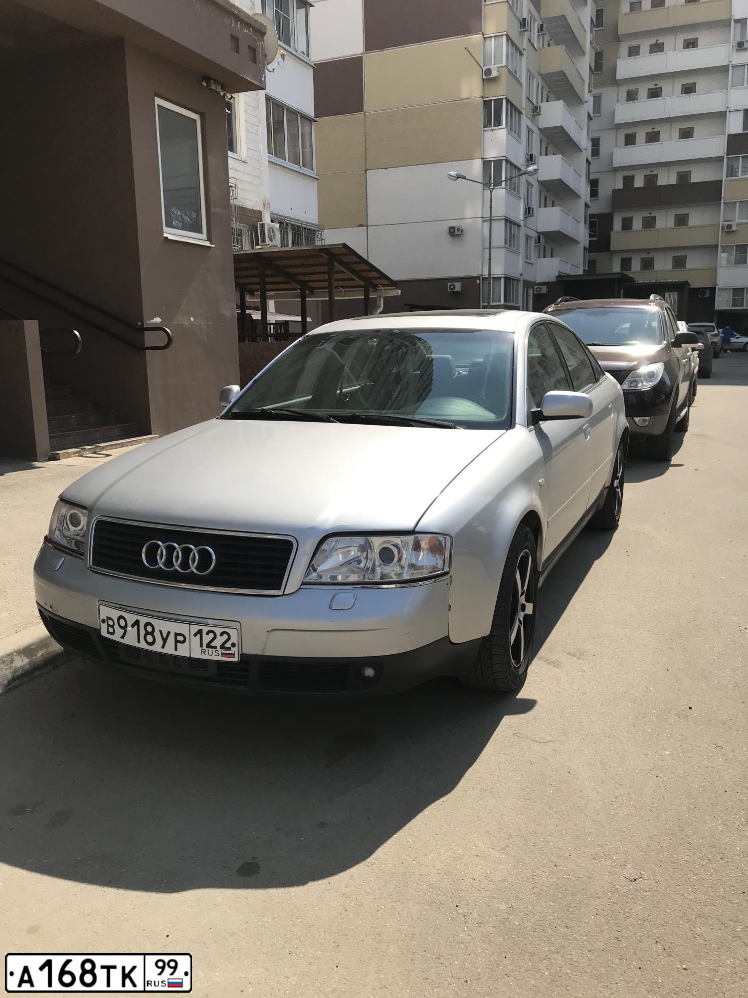 Фото автомобиля AUDI A6, 1997 — госномер К687МК97. Цвет: Серебристый