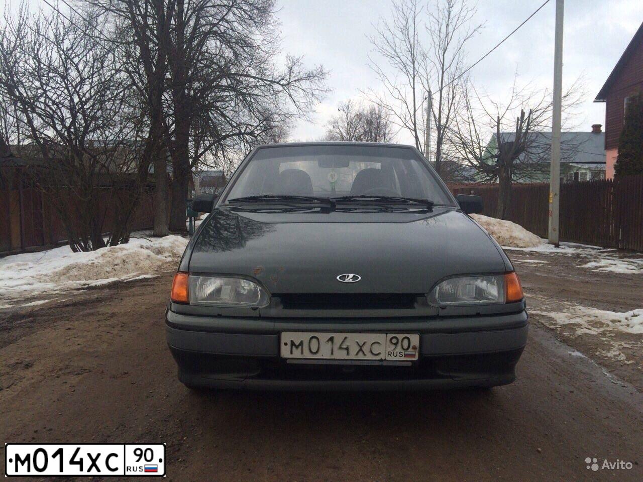 Фото автомобиля LADA 2114 SAMARA, 2006 — госномер М014ХС90. Цвет: ЗЕЛЕНЫЙ