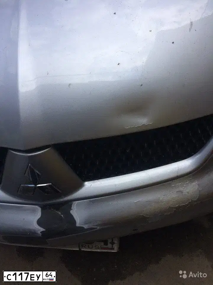 Фото автомобиля MITSUBISHI LANCER, 2007 — госномер С117ЕУ64. Цвет: СЕРЕБРИСТЫЙ