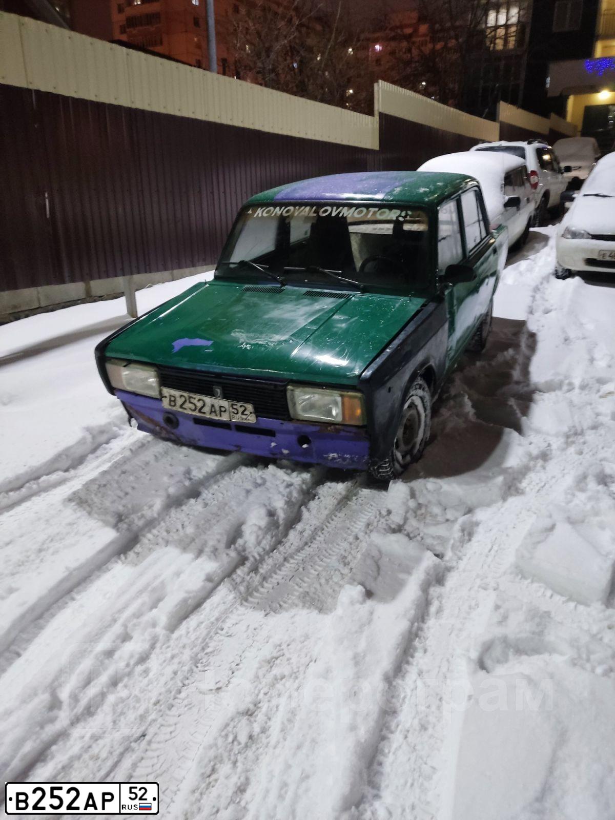 Фото автомобиля LADA 2105, 1997 — госномер В252АР52. Цвет: МУРЕНА