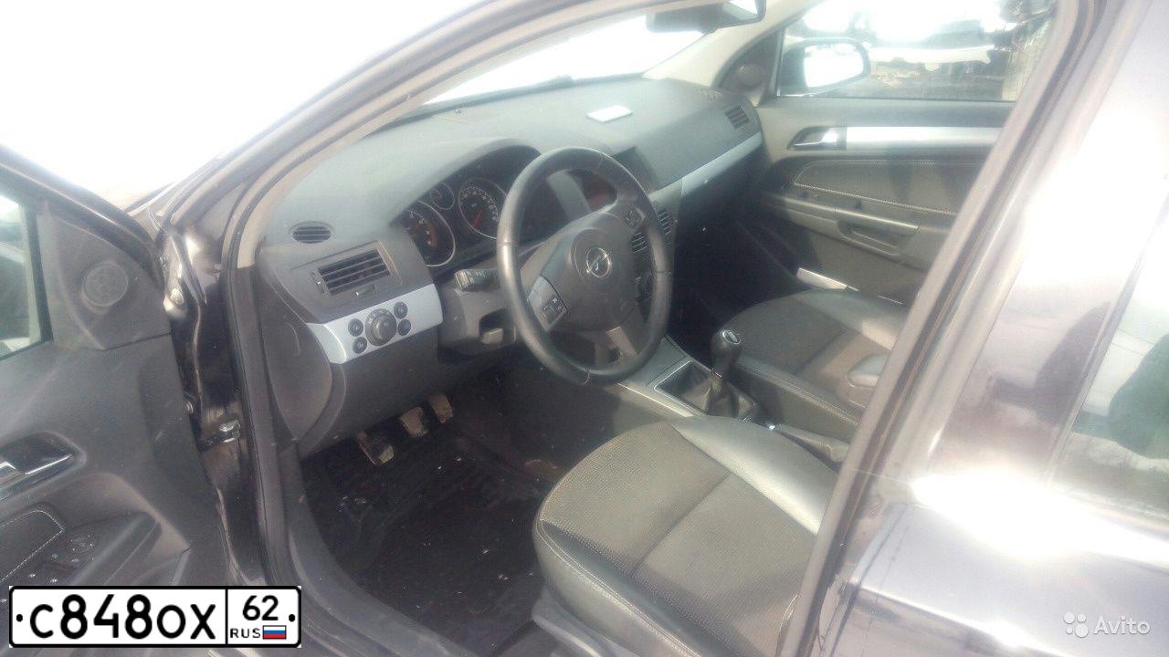 Фото автомобиля OPEL ASTRA, 2006 — госномер С848ОХ62. Цвет: ЧЕРНЫЙ