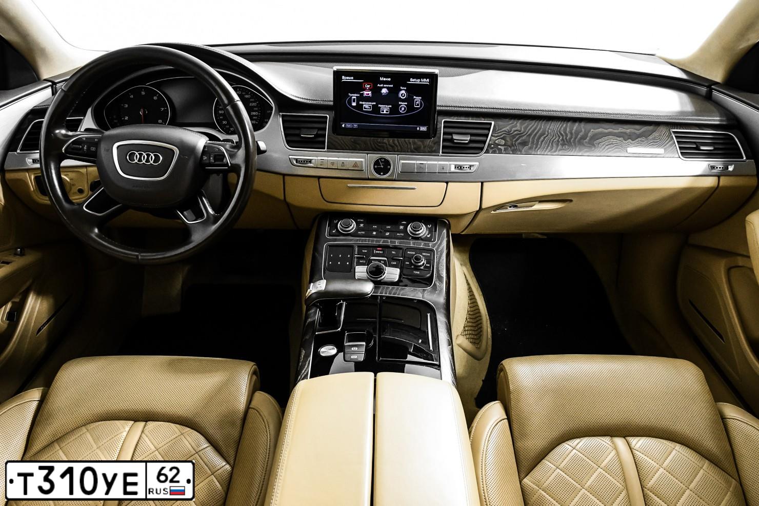 Фото автомобиля AUDI A8 LONG, 2015 — госномер У445ЕН550