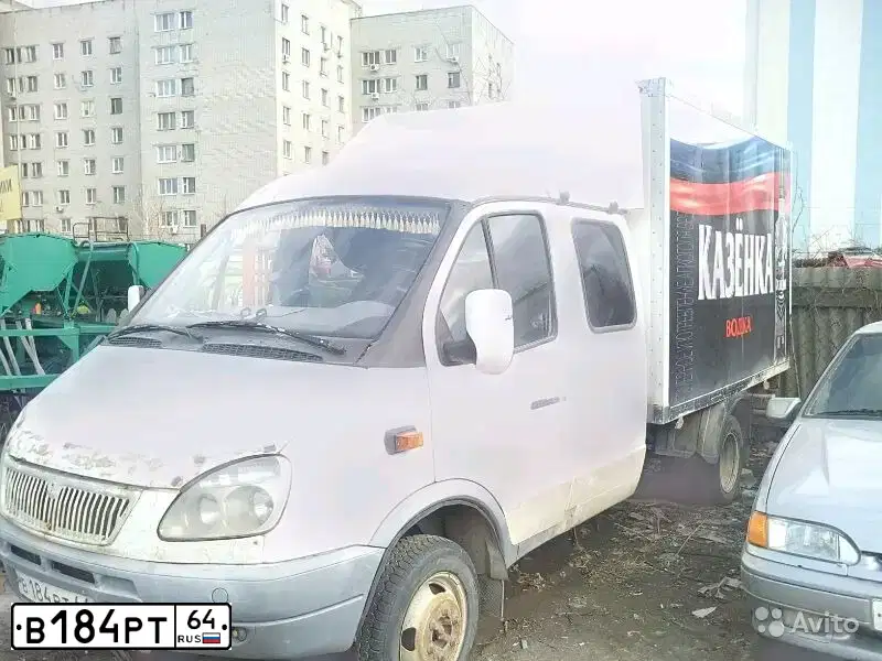Фото автомобиля GAZ 3302, 2007 — госномер М621МС134. Цвет: Белый