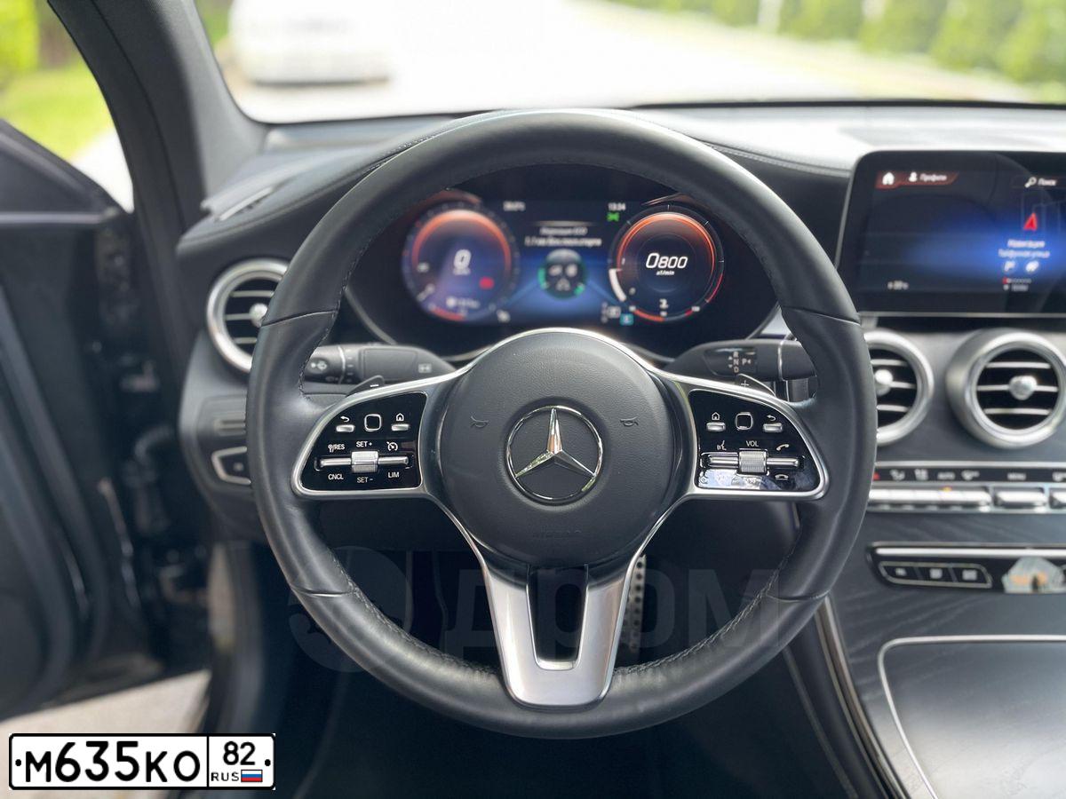 Фото автомобиля MERCEDES GLC-KLASSE, 2019 — госномер О318АМ82. Цвет: СЕРЫЙ