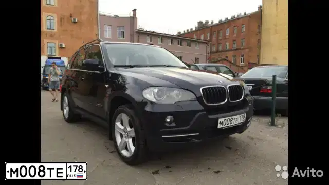 Фото автомобиля BMW X5, 2009 — госномер Е199ТК82. Цвет: ЧЕРНЫЙ