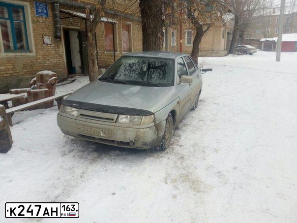 Фото автомобиля LADA 2112 LADA, 2002 — госномер С543МР761. Цвет: СЕРЕБРИСТО-ГОЛУБОЙ