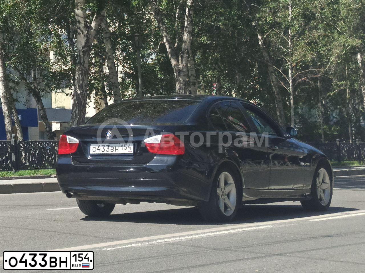 Фото автомобиля BMW 320I, 2006 — госномер К890РС122