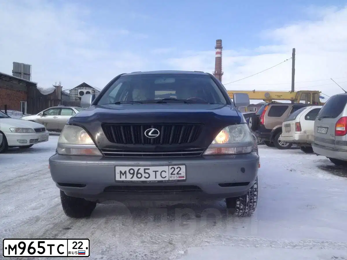 Фото автомобиля LEXUS RX, 2001 — госномер К798ХМ22. Цвет: СЕРЕБРИСТЫЙ
