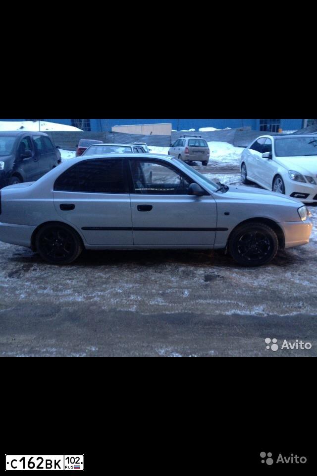 Фото автомобиля TAGAZ Z ACCENT, 2005 — госномер С162ВК102. Цвет: СЕРЕБРИСТЫЙ