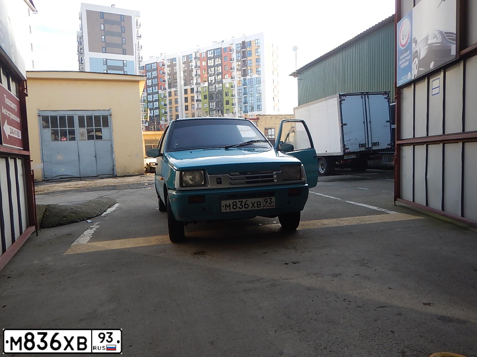 Фото автомобиля SEAZ OKA, 1999 — госномер М007КК23. Цвет: синий