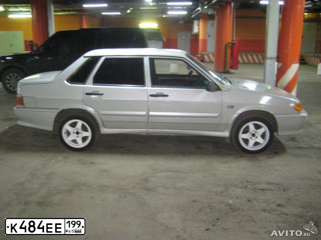 Фото автомобиля VAZ 2108 SAMARA, 1991 — госномер К484ЕЕ199. Цвет: СЕРЫЙ