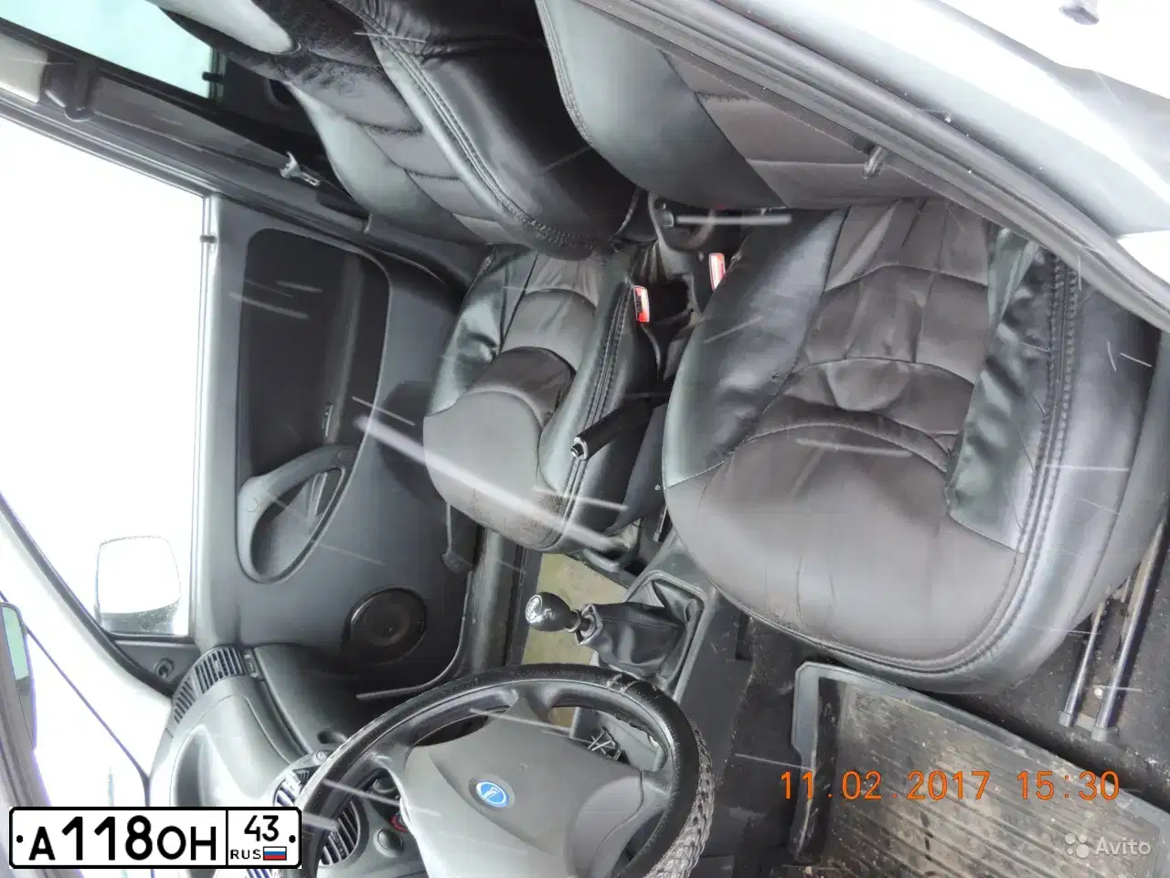 Фото автомобиля LADA 1119 KALINA, 2012 — госномер А118ОН43. Цвет: Серебристый
